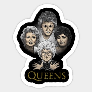 Golden Girls be the Queen Sticker